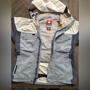 Burton Performance Jacket in Gray and Cream